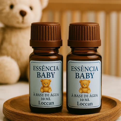 Kit 2 Essência Premium Baby 10ml para Aromatizador Base de Água a Pronta Entrega