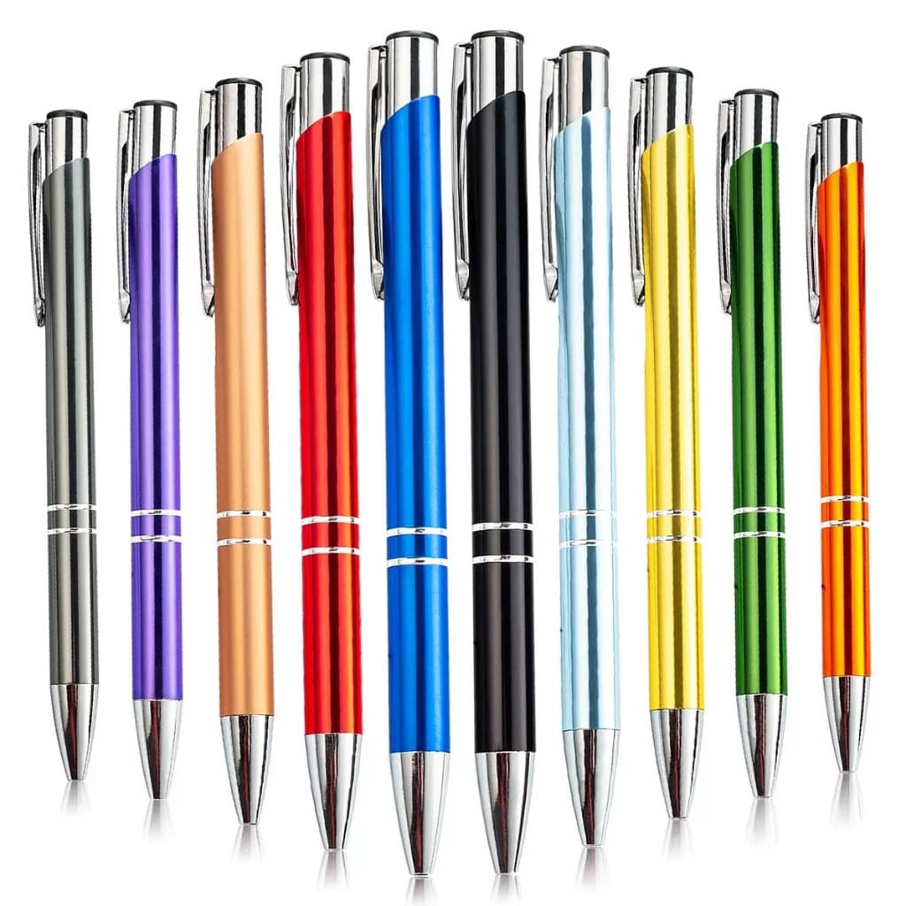 Kit 50/100/150/200 Und Caneta luxo de Metal Esferográfica Sem Personalizacao - 143