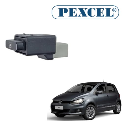 Interruptor de vidro elétrico Fox Bloqueio