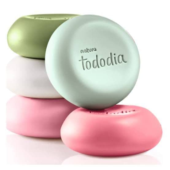 Sabonete em Barra Puro Vegetal Tododia 5 Un Sortidos Natura