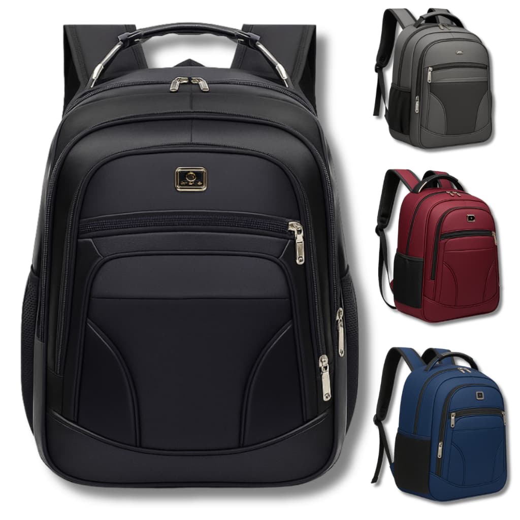 Mochila Bolsa Masculina Feminina Grande Alça Reforçada Escolar Trabalho Viagem Moderna Notebook