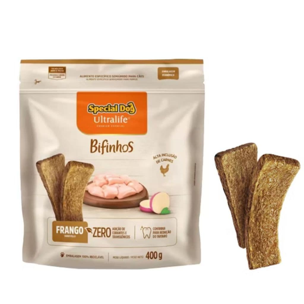 Bifinho Special Dog Ultralife Frango 400g Un