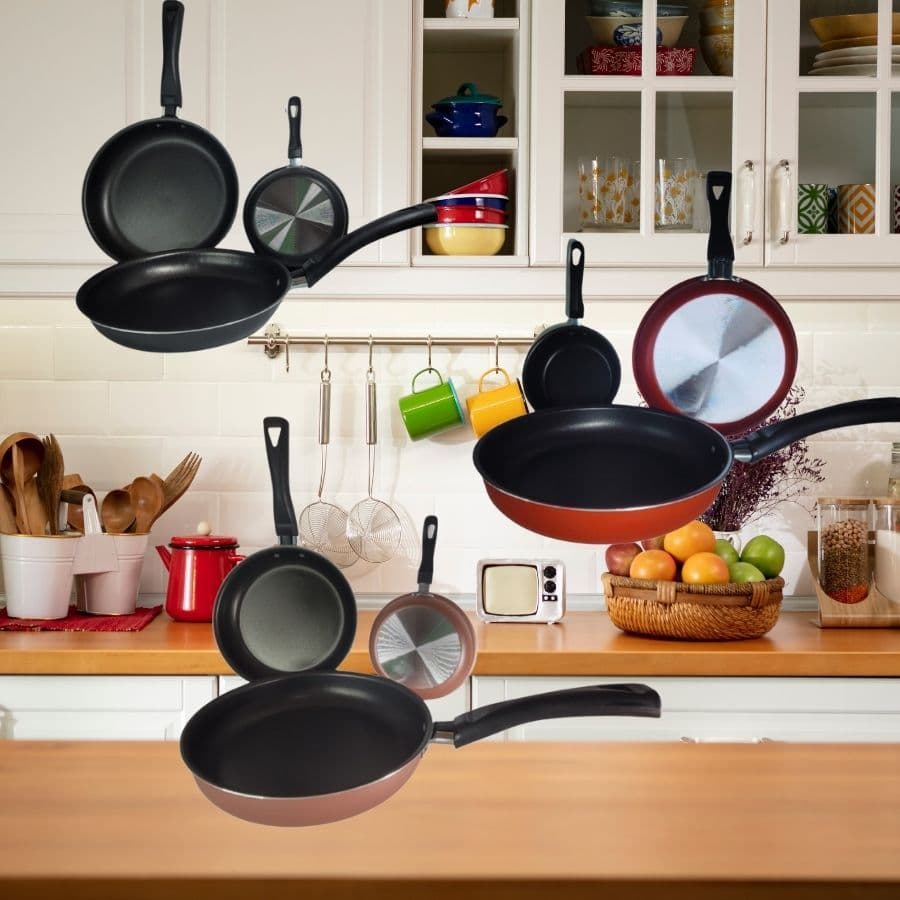 JOGO DE FRIGIDEIRA ANTIADERENTE 3 PEÇAS