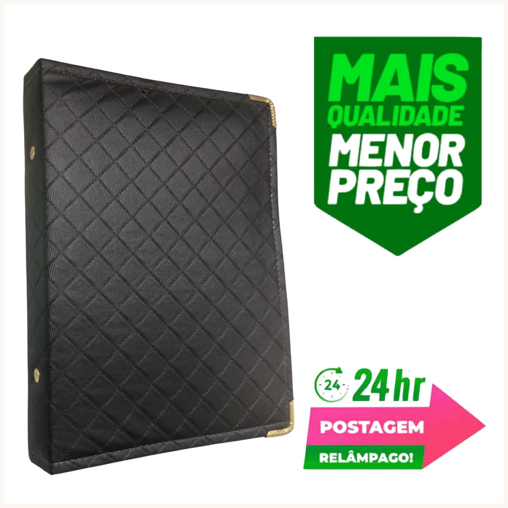 Pasta Para Hinos Hinário Coral Louvores Grupo Igreja Catálogo Promoção (N3 Roman Cor variável)