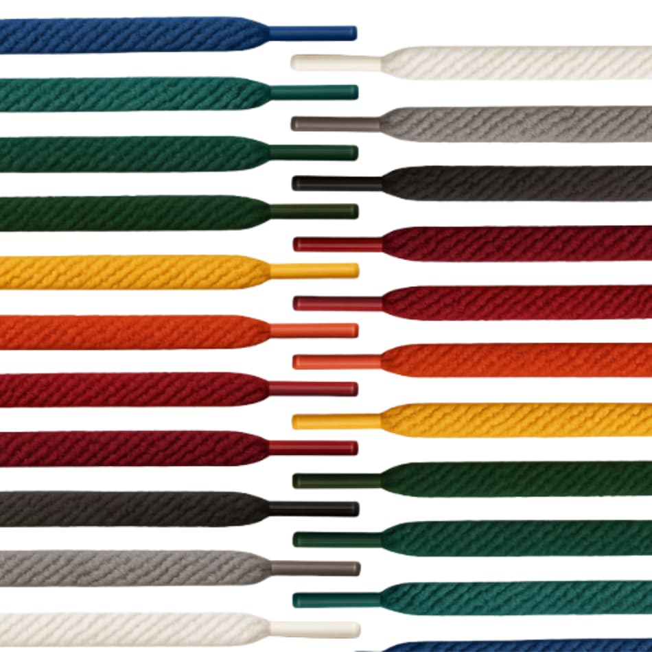 Par de Cadarço Achatado 120cm Material Qualidade Fio Premium Cor Compatível Unissex Variedades