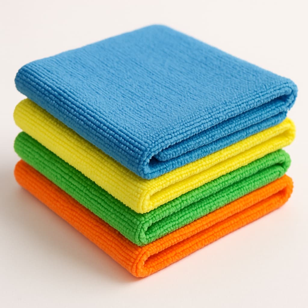 Kit 6 Panos Microfibra Limpeza Pano Mágico 40x40cm