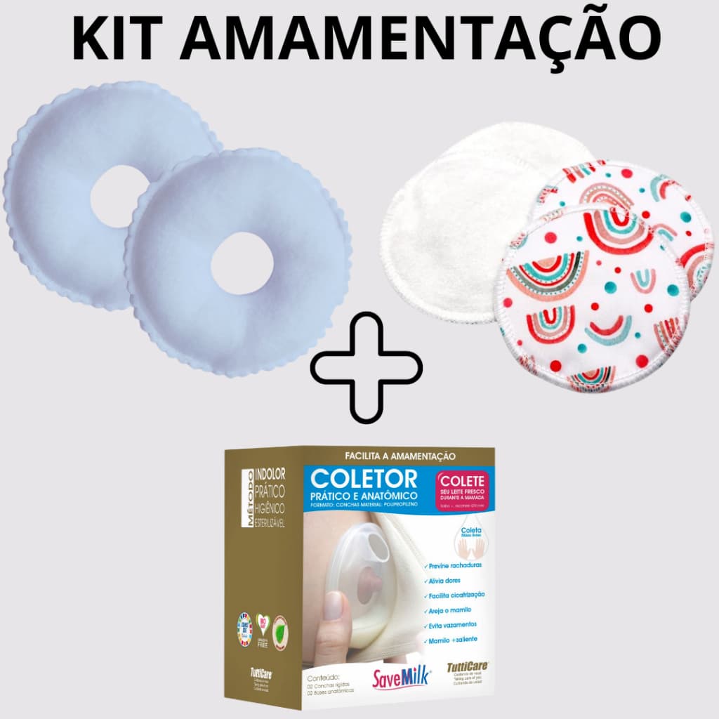 ROSQUINHA + ABSORVENTE + CONCHA AMAMENTAÇÃO