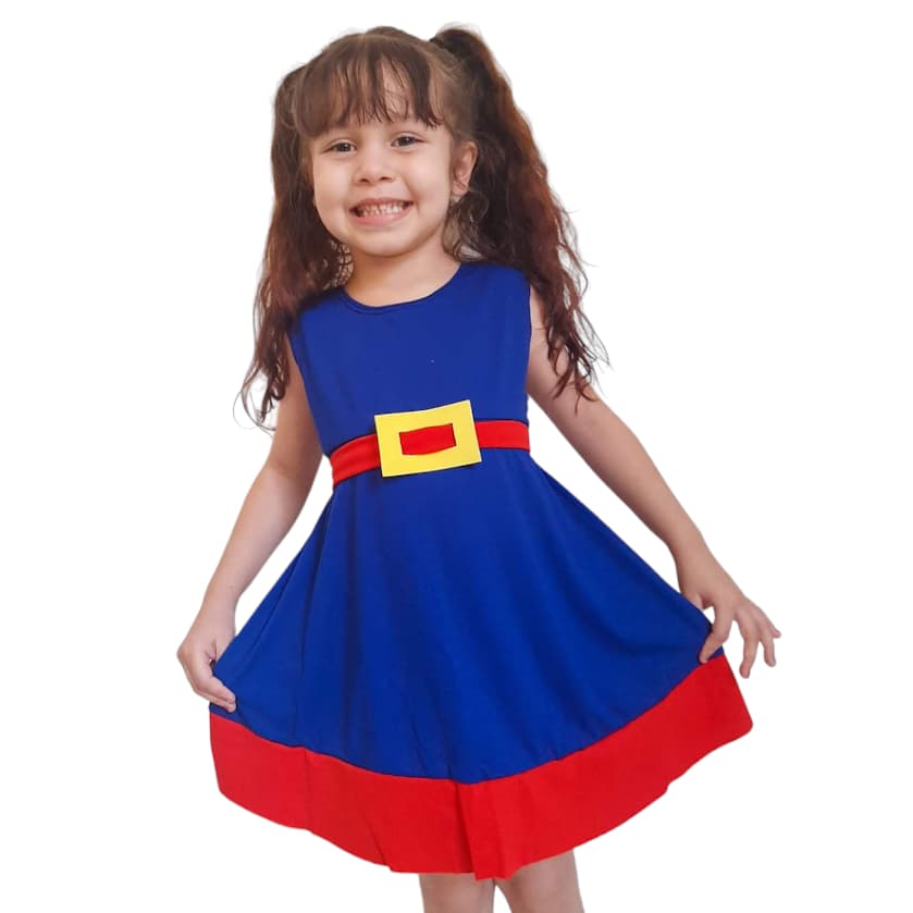 Vestido / Roupa / Fantasia show da Luna! 1 a 6 anos. Medidas na descrição