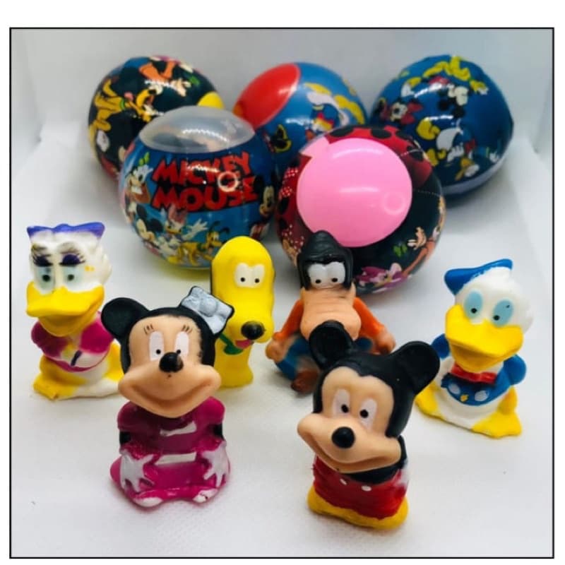 Mundo Disney, dedoche SURPRESA encapsulado e envelopado, 2 polegadas , unidade avulsa E KITS