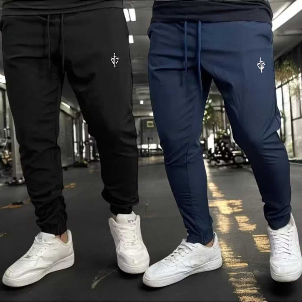 Calça Plus Size Esportiva P ao G4 Jogger Masculina Dry Fit