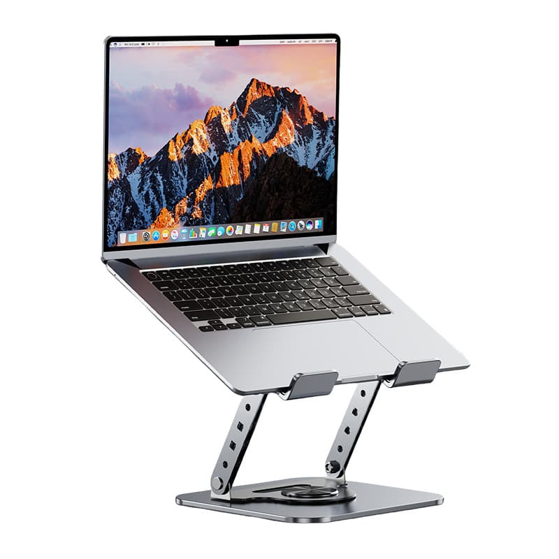 Suporte de Metal Ajustável Para Notebook 10 Ate 17" Giratória de 360° SG-19