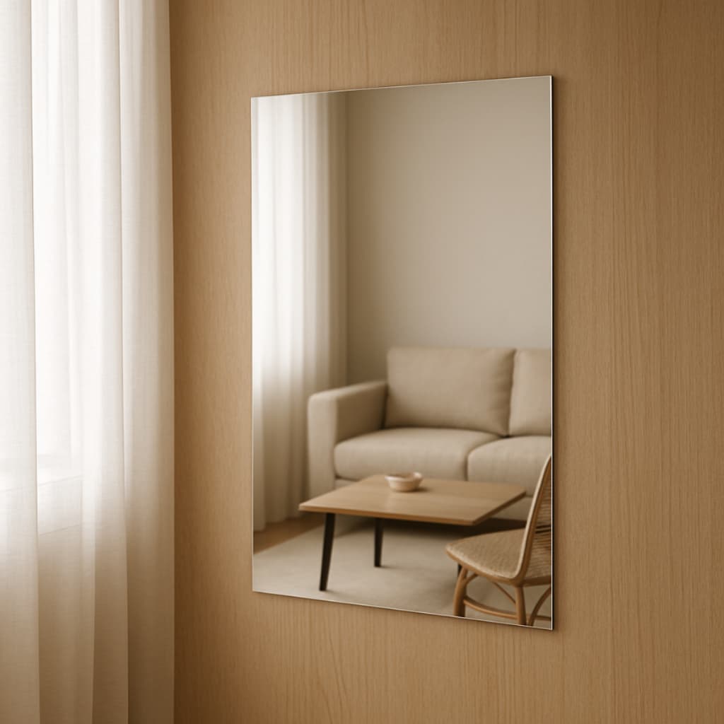 Espelho Lopazzi Orgânico 60x40cm Moderno Polido Decorativo Pinterest Quarto Sala Hall Lavabo sem Moldura