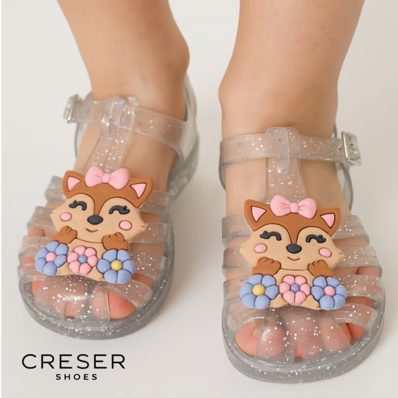 Sandália Infantil Antiderrapante Rasteirinha Para Meninas Super Leve