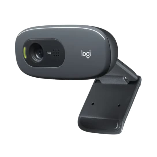 Webcam Logitech C270 HD 720p com Microfone Embutido USB