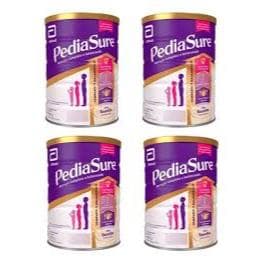 PEDIASURE KIT C/ 4 LATAS DE 850G CADA SABOR BAUNILHA