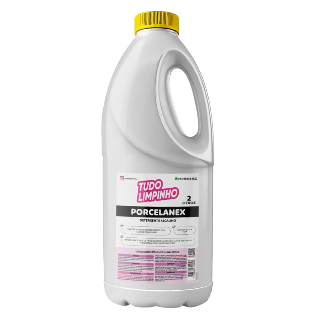SABÃO PORCELANEX PARA PISOS PORCELANATOS ALTO RENDIMENTO 2 LITROS