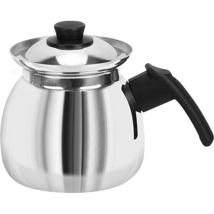 Fervedor  Leiteira Jarra  De Alumínio Com Tampa Café Chá Leite 1.100ML