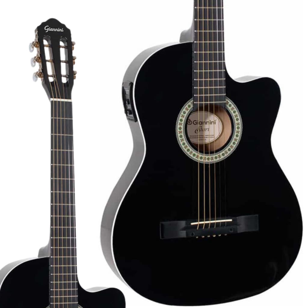 Violão Giannini Profissional Eletroacústico Flat Sf14 Aço ou capa acolchoada