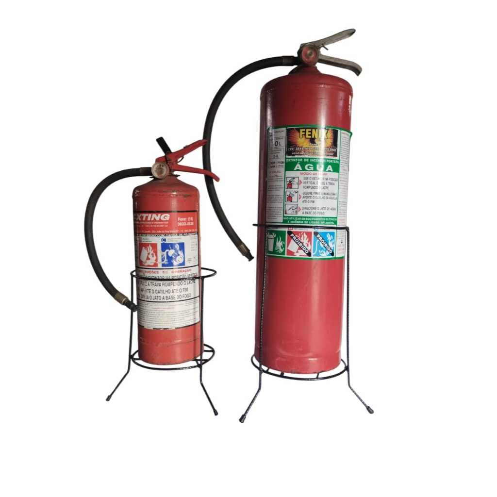 SUPORTE PARA EXTINTOR DE INCÊNDIO PR.