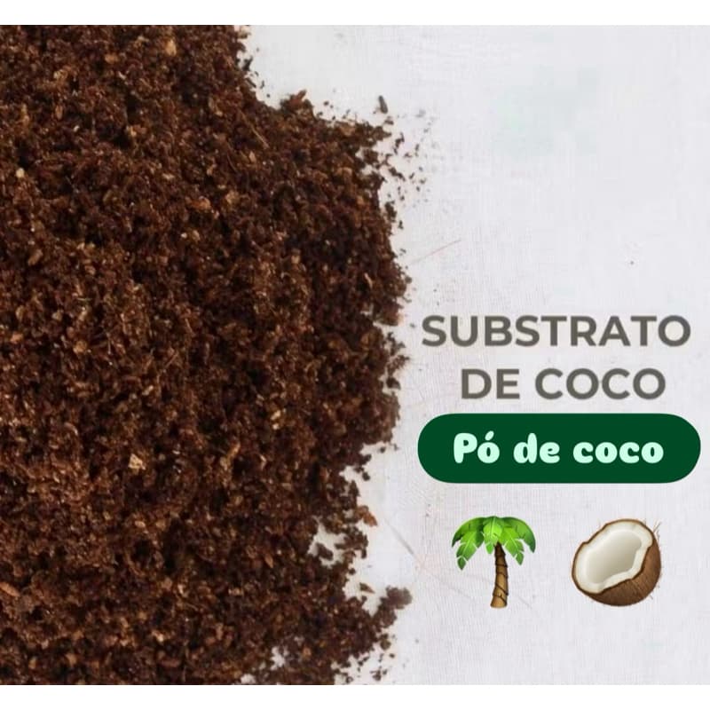 Pó de coco Plantio Germinação Cultivo Jardinagem orquídeas hotaliças flores hidropônicos árvores