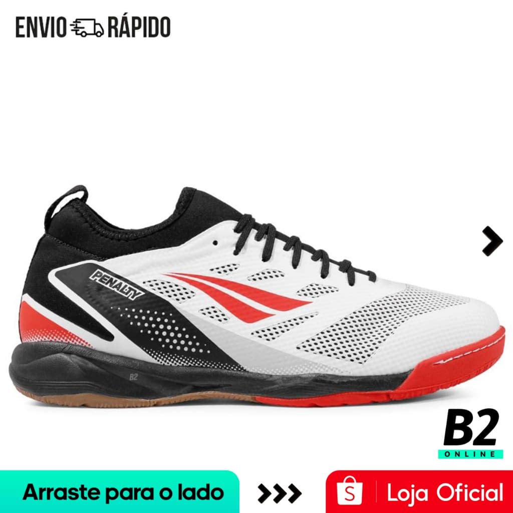 Chuteira Futsal Penalty Max 500 Locker Y-3 Unissex Original Com Nota Fiscal e Garantia