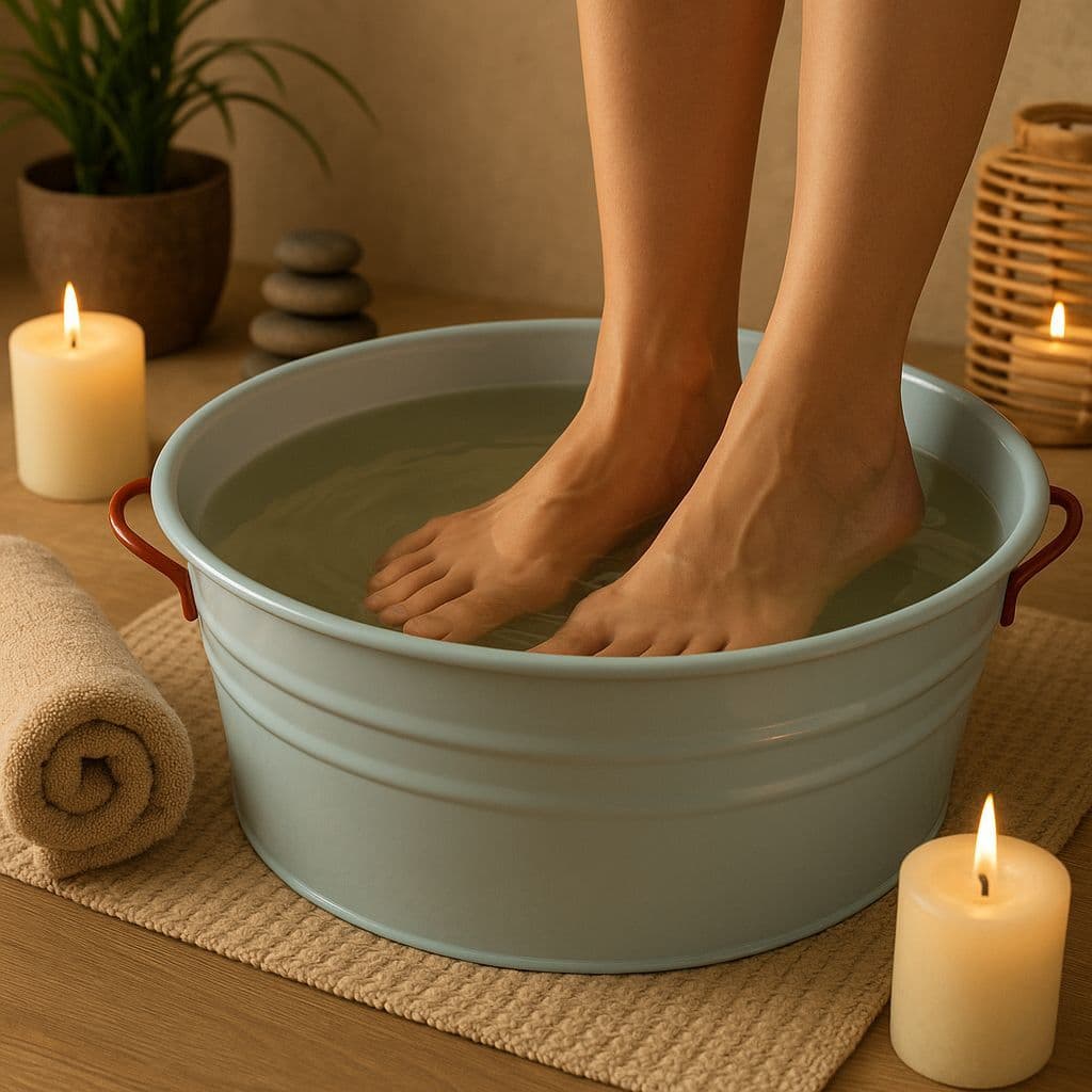 Tina Escalda Pés Com Alças, Bacia Pedicure ,balde Newborn, Ofurô Cor Branco Decor