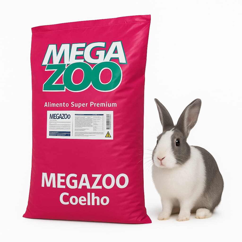 Ração Super Premium Megazoo Coelho Adulto 15kg