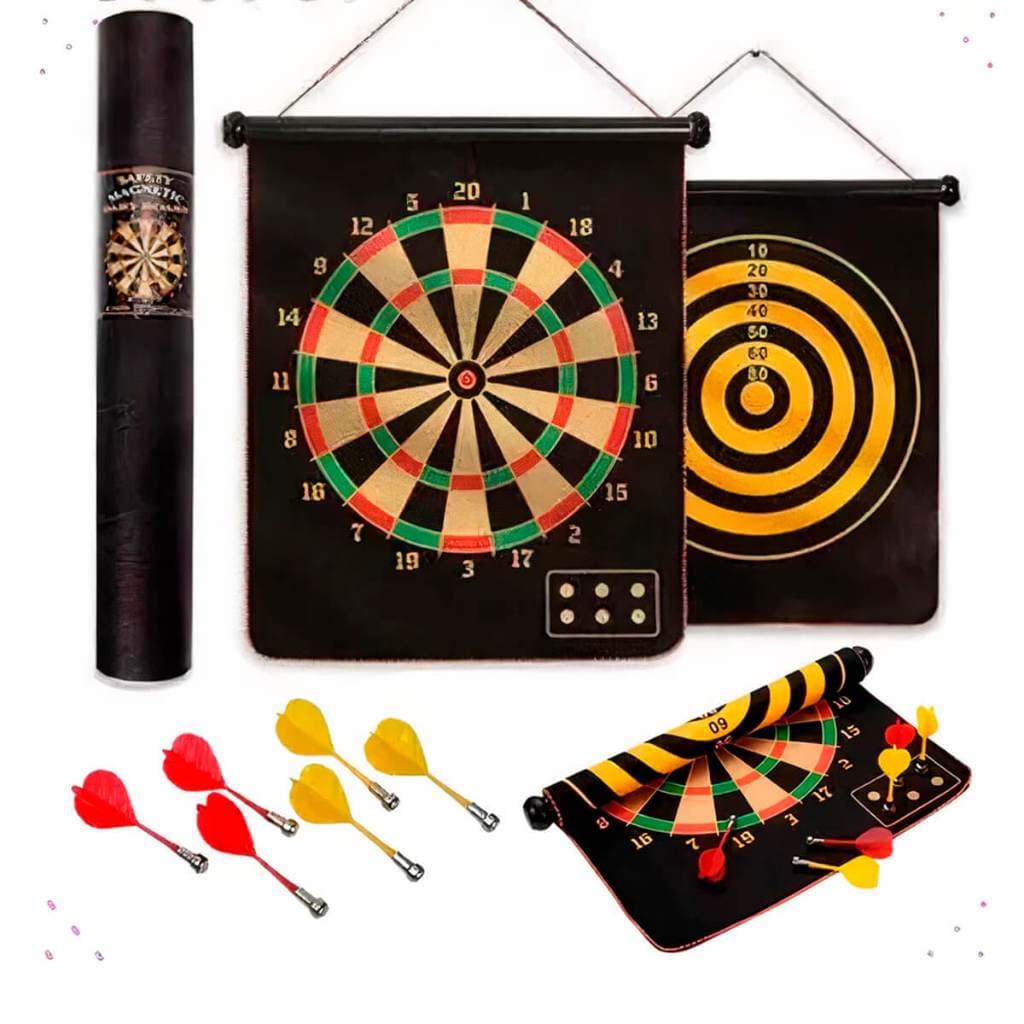 Jogo de Dardos Magnético  com 6 Dardos