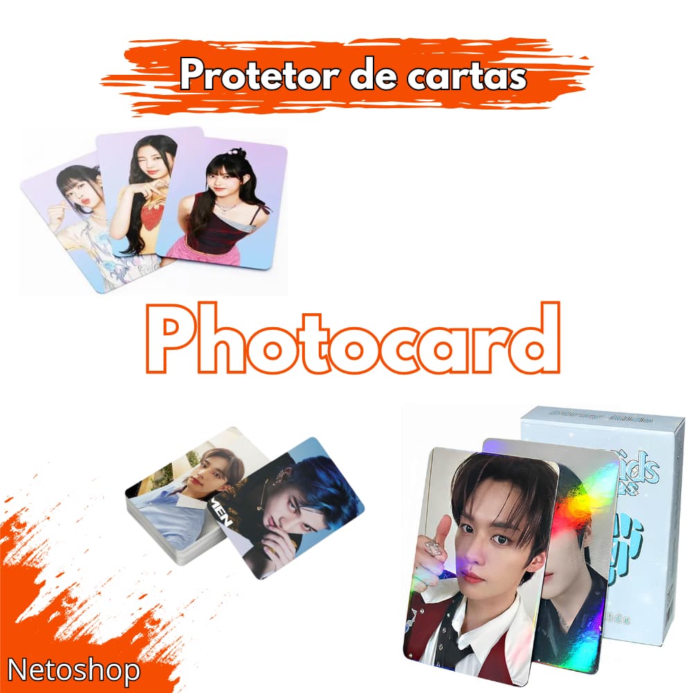 Sleeve  / photocard Kpop / protetor de cartas - 56x87mm