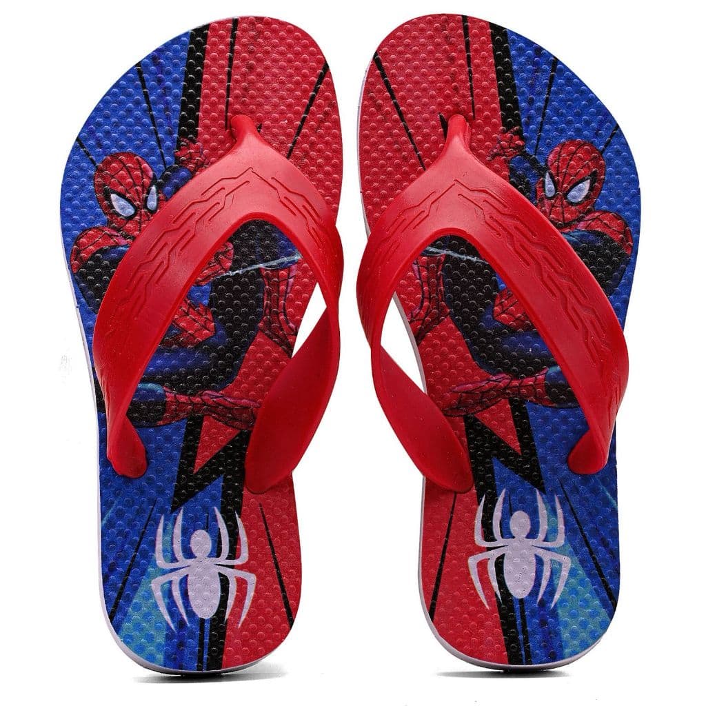 Chinelo Infantil Menino Homem Aranha Super Macio Antiderrapante Lançamento