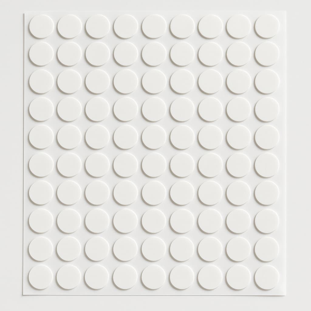 desivo Fixador de Pavio 1cm para Velas – 100 Unidades – Dupla Face – Fixação Segura Velas Artesanais