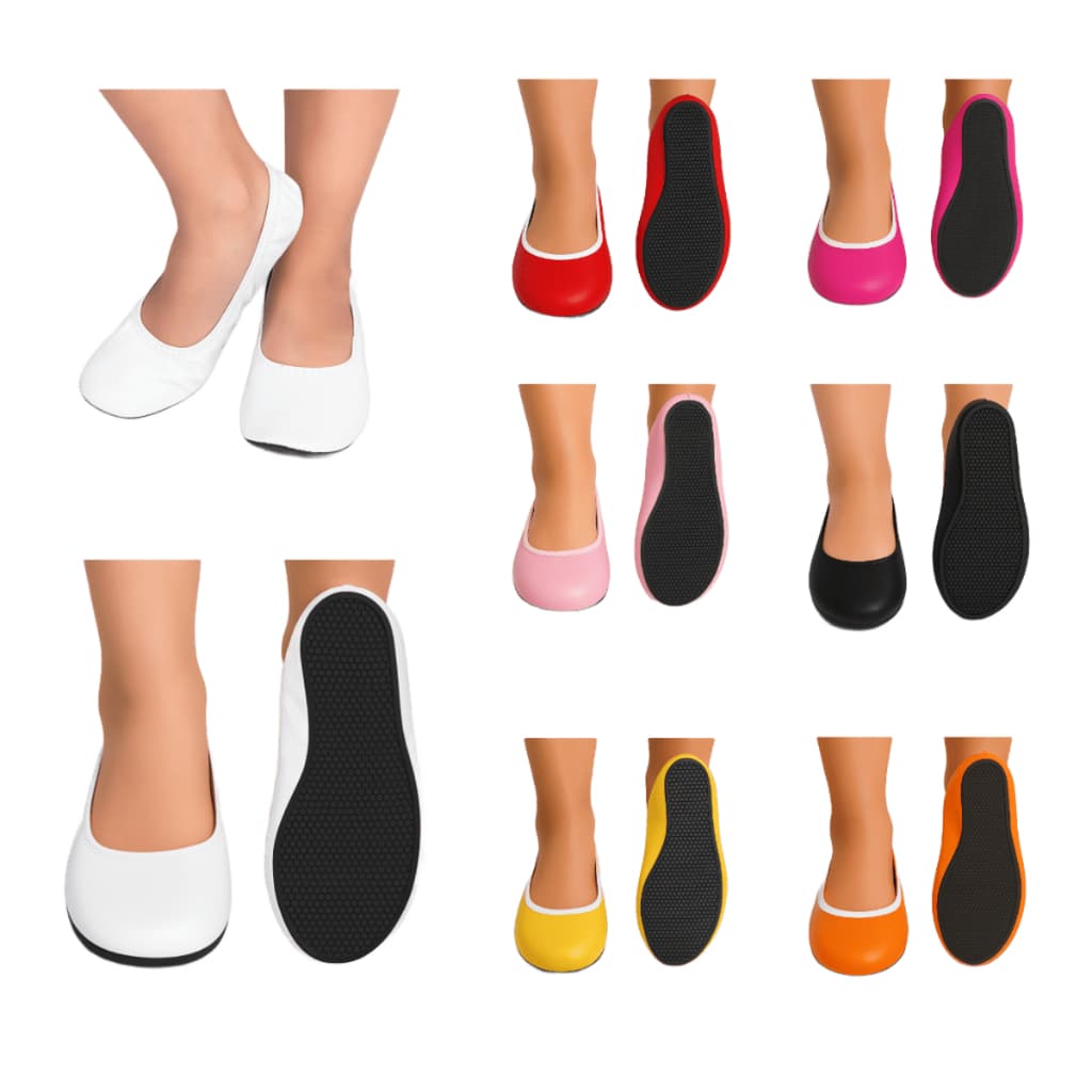 Sapatilha Simples de Carnaval Ballet Diversão Festa Fantasia jazz cosplay fantasy caipira junina