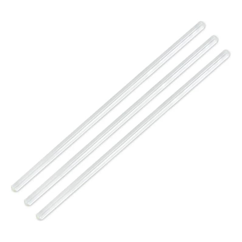 Bastão Agitador De Vidro Boro 3.3 Para Laboratório 6x300mm (1, 2, 3 OU 5 UNIDADES)