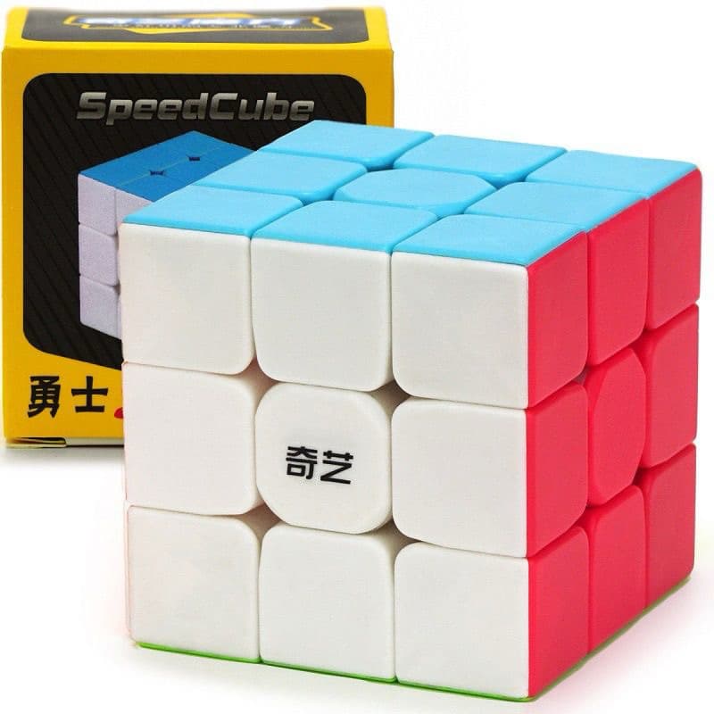 Cubo Mágico 3x3 Profissional Speed Cube Qiyi Warrior S