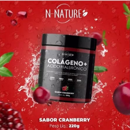 Colágeno Natural N-Nature com Vitaminas | Desconto do Dia + Envio Grátis!