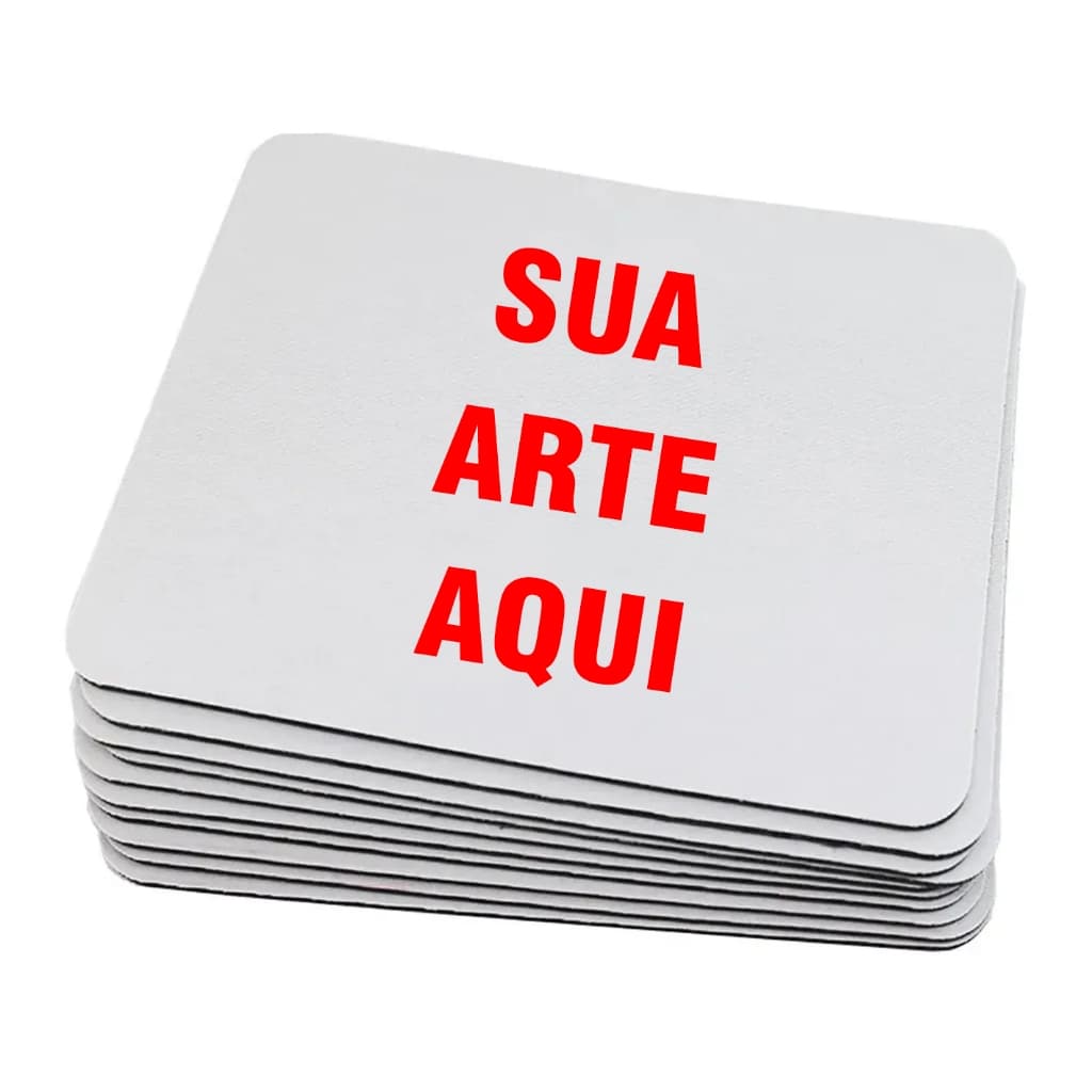 Kit 10 Mouse Pads Personalizado com a sua Arte