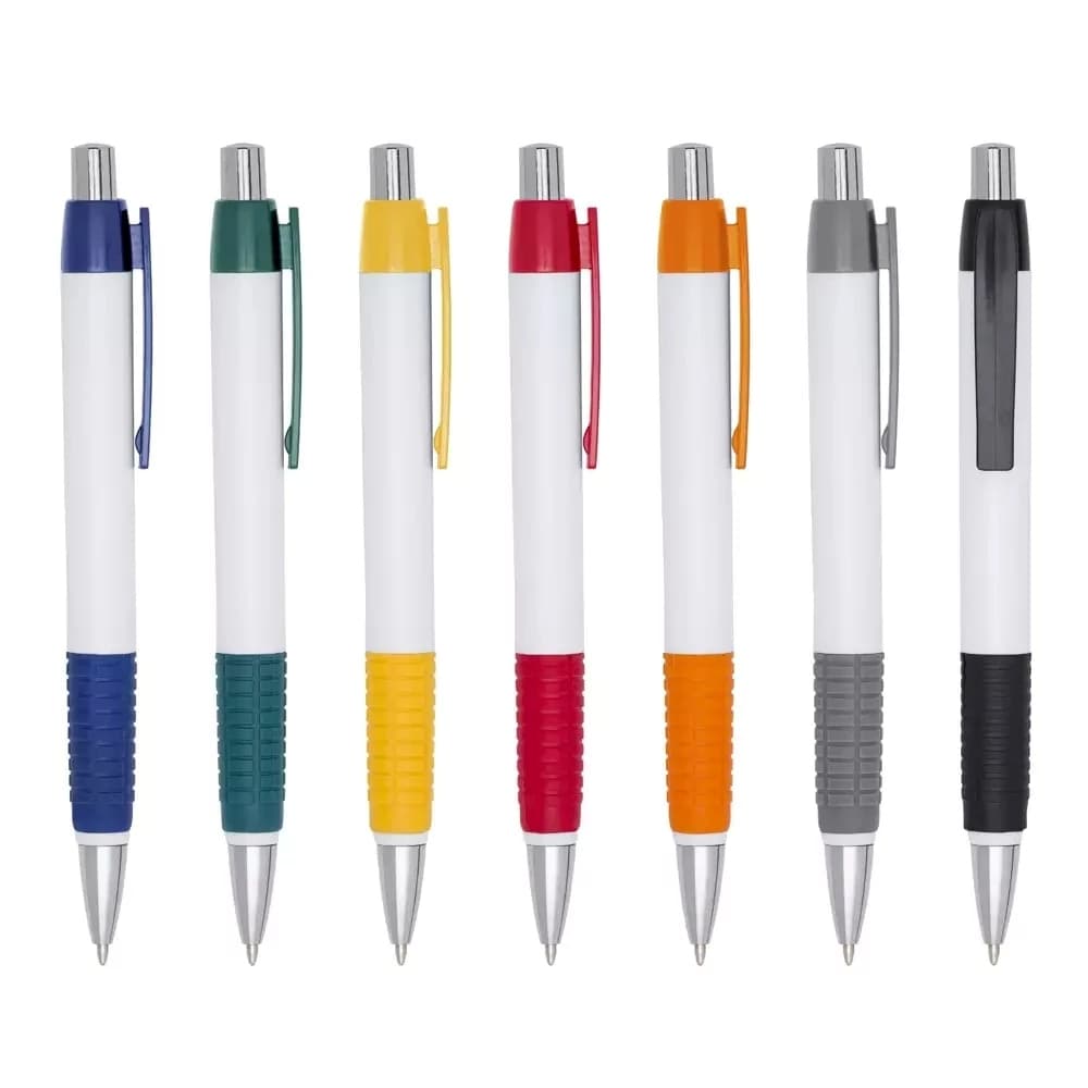 Kit 10/20/30/50 Und Canetas Plasticas Esferografica escritorio escolar-511