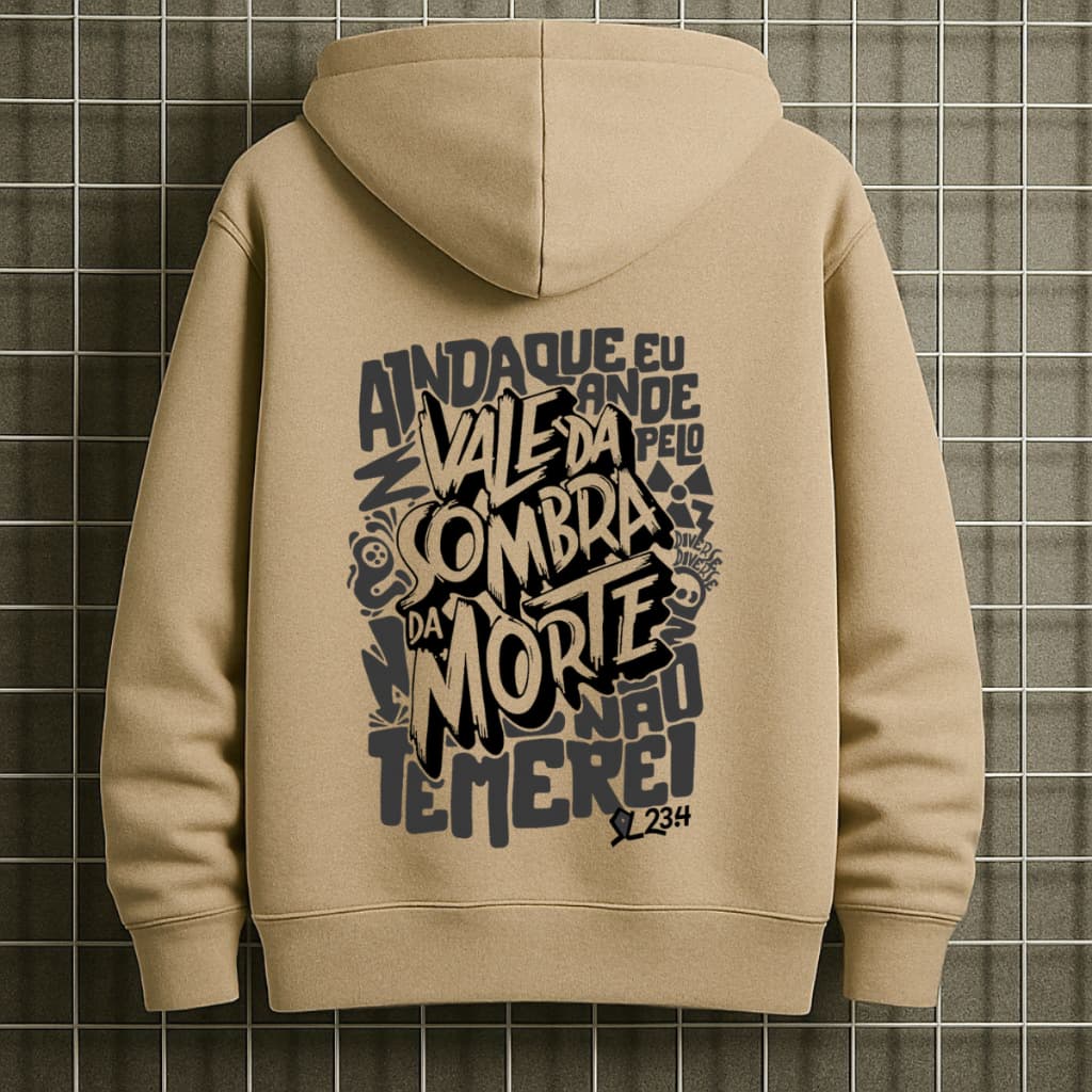 Blusa Moletom Canguru Evangelho Cristão Inverno Frio Flanelado Jesus Gospel com Capuz Macio Masculino Unissex