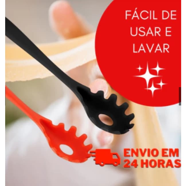 PEGADOR de MASSA /Macarrão Silicone Tamnho Médio