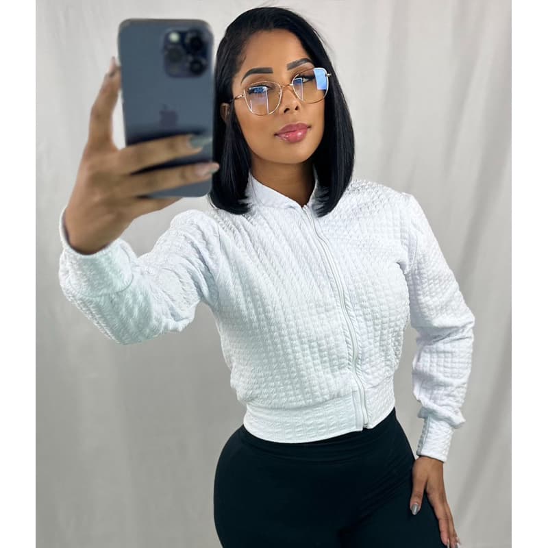 Jaquetinha Bomber Casaco Jaqueta Feminino Moda Blogueira P M G e GG