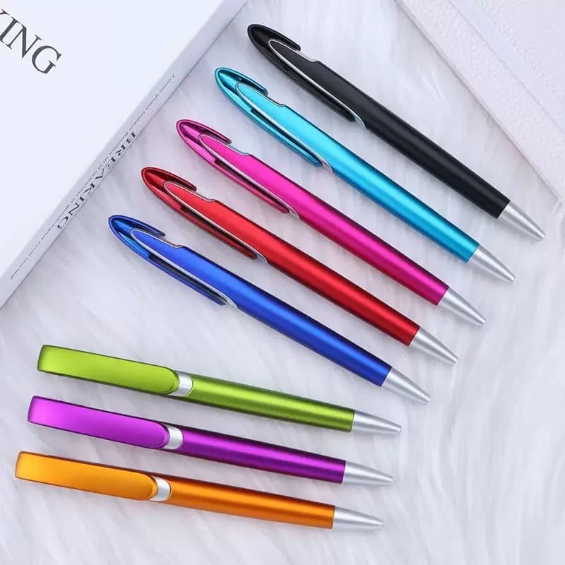 Kit 10/20/30/50 Und Caneta Esferográfica Retráteis Escritório Eventos - 606