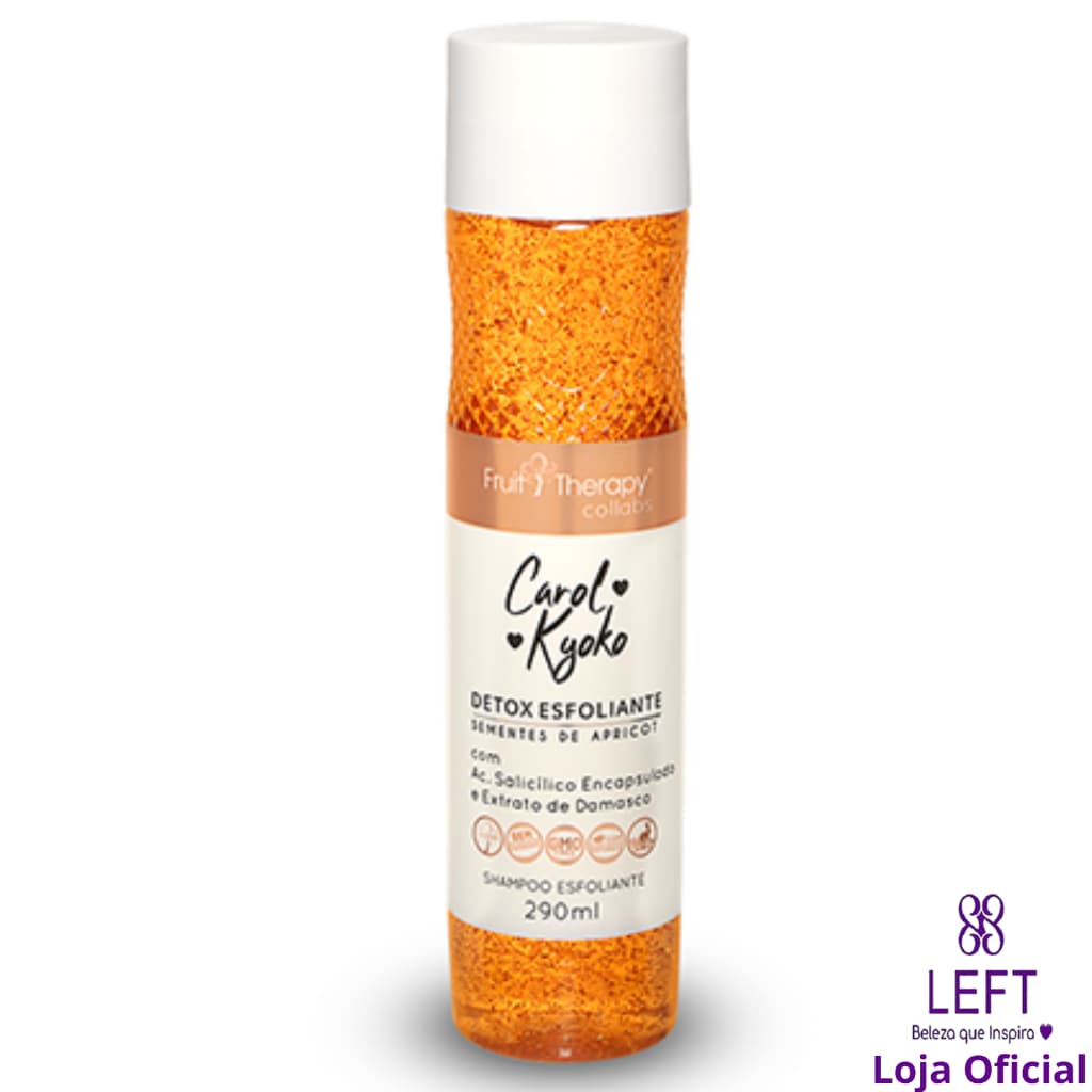 Shampoo Detox Capilar Esfoliante Carol Kyoko 290ml - Left Oficial