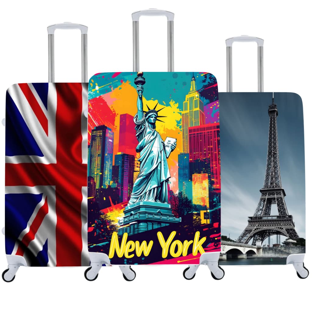 Capa de Mala Personalizada Estilo e Proteção para Suas Viagens