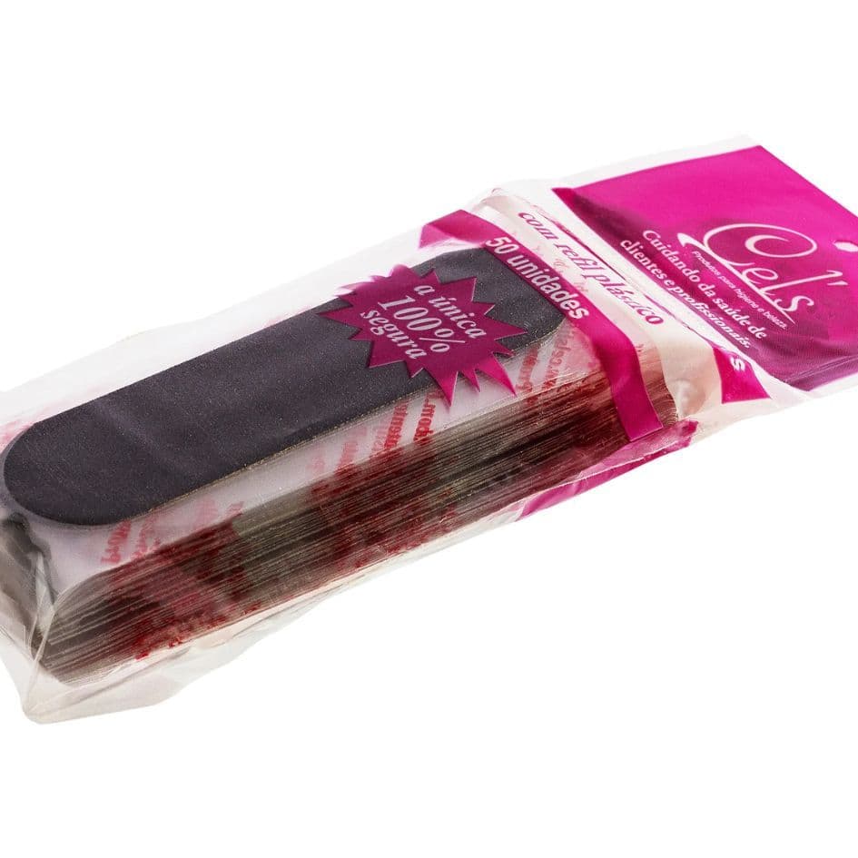 Refil Lixa Descartável Para Os Pés com 50 Unidades - Cels