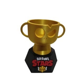Troféu Campeonato Brawl Stars Games.