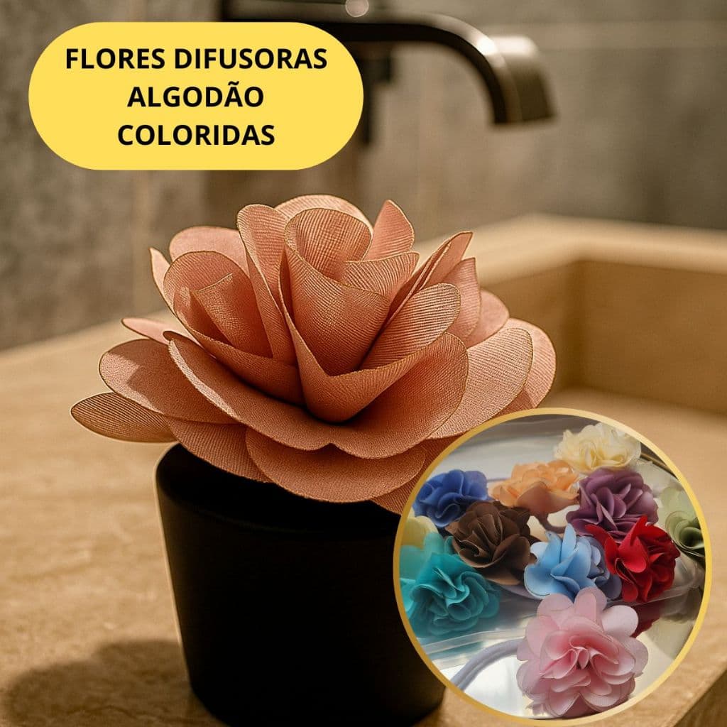 Flor Difusora para Aromatizador de Ambiente Decoração De Sala Difusor