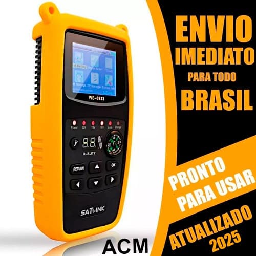 Localizador satélites Satlink Série L 6933 ACM Original atualizado 2026