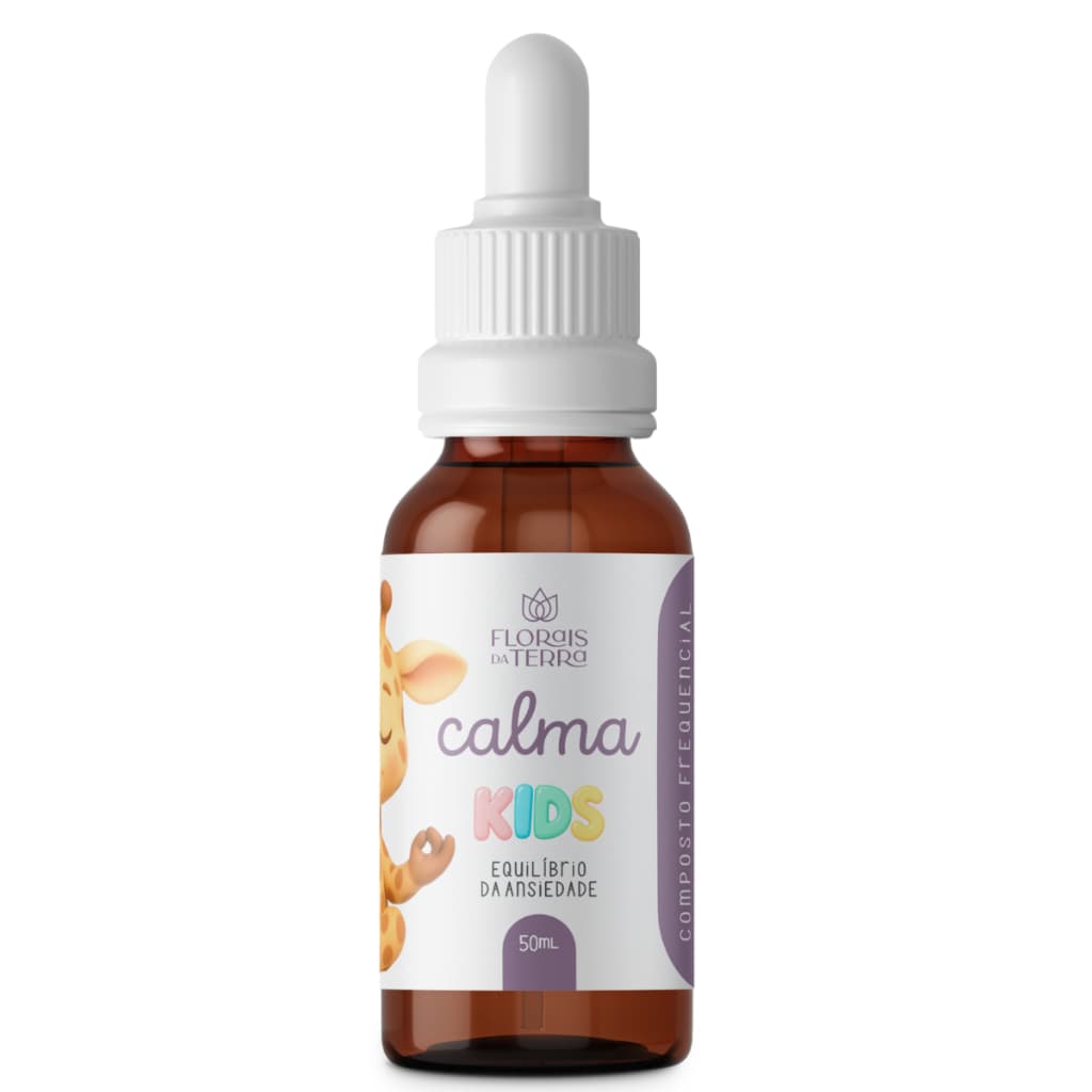Floral Infantil Calma Kids 50ml Equilíbrio Emocional Bem-Estar