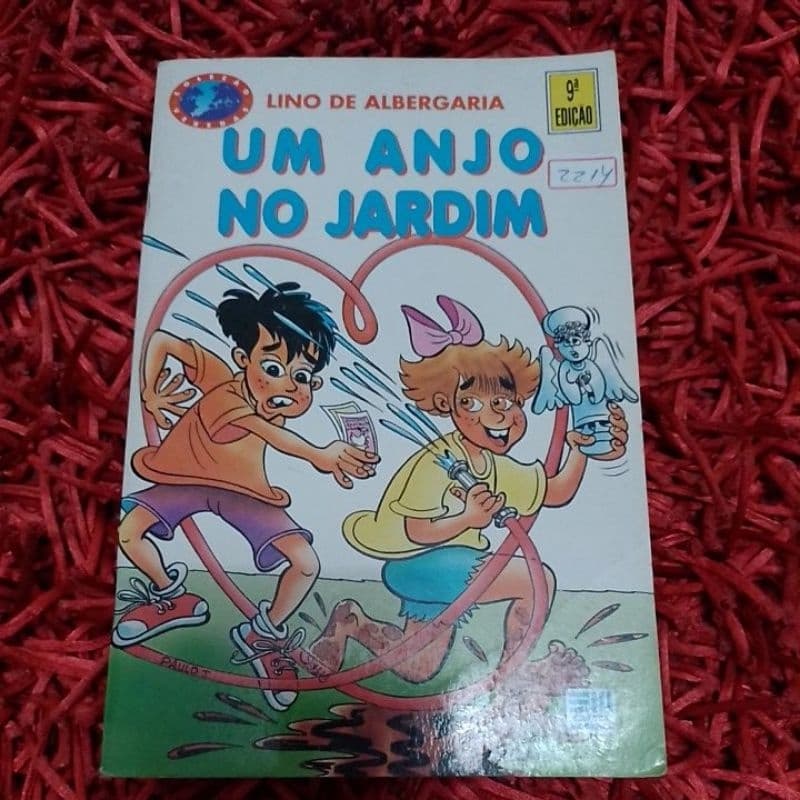 Um anjo no jardim Lino de Albergaria Coleção Veredas (2214b)