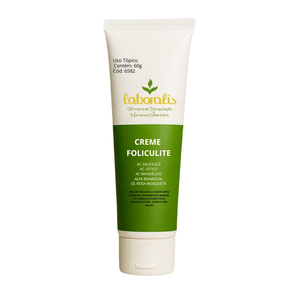 Creme Foliculite Esfoliante Químico Renovação de Áreas Escurecidas 60g